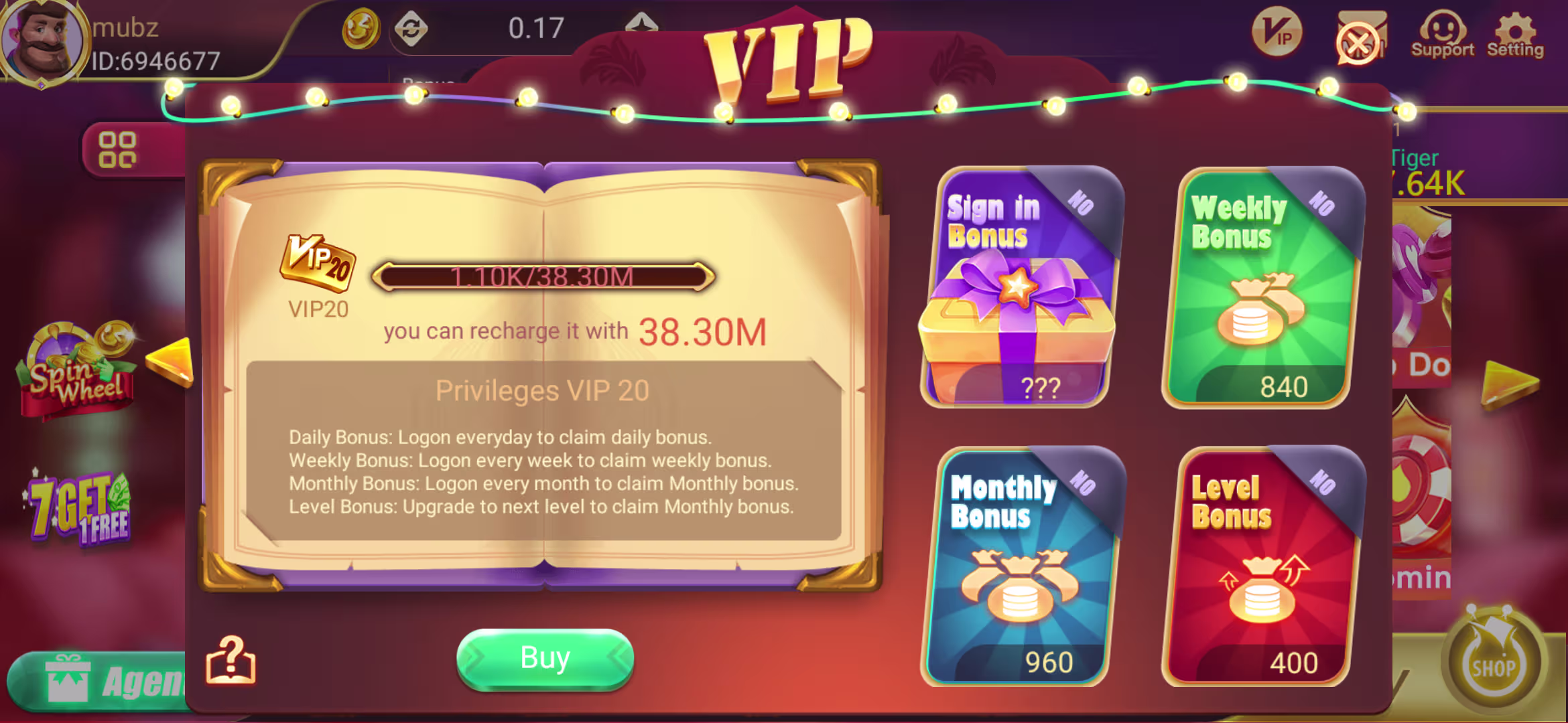 Teen Patti Gold VIP Pass Guide – Levels, Bonuses & Recharge